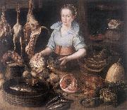 RYCK, Pieter Cornelisz van The Kitchen Maid AF oil